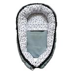 Babynestje Babynest Triangel Oudgroen met Deken ANNIdesign, Info@annidesign.nl, Overige typen, Nieuw, Ophalen of Verzenden