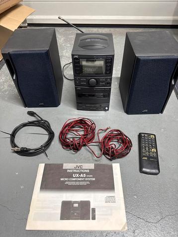 JVC UX-A5 Microset met Speakers beschikbaar voor biedingen
