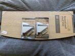 Wandplank set eiken knoest 18mm 60x20cm incl bevestiging, Ophalen of Verzenden, Nieuw