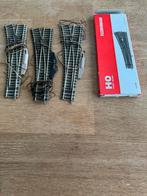 Fleischmann profirails elek wissel re gelijkstroom zie tekst, Hobby en Vrije tijd, Modeltreinen | H0, Gelijkstroom, Fleischmann