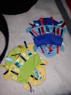 Difrax egel tut doekje velours met lintjes geel/groen 2x, Ophalen of Verzenden, Nieuw, Overige typen