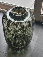 Grote vaas, 50 tot 75 cm, Ophalen of Verzenden, Groen, Glas