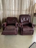 Relaxstoelen   Bordeaux rood, Ophalen, Gebruikt, Klassiek, 50 tot 75 cm