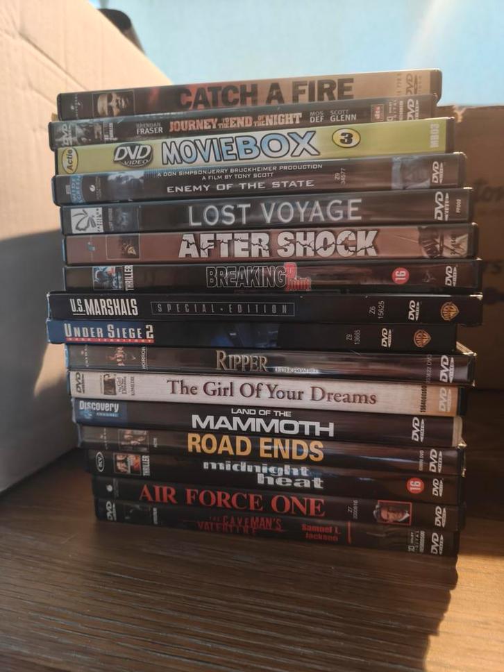 Grote DVD Verzameling - Actie & Documentaires, Cd's en Dvd's, Dvd's | Overige Dvd's, Ophalen of Verzenden