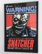 retro SNATCHER KONAMI MSX 50x70cm Poster Affiche, Verzamelen, Verzenden, Nieuw, Rechthoekig Staand