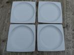 Wedgwood PLATO SQUARE 4 Dinerborden, Huis en Inrichting, Keuken | Servies, Nieuw, Ophalen of Verzenden, Bord(en), Wedgwood