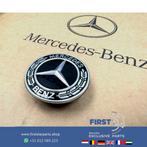 Mercedes Motorkap LOGO EMBLEEM ZWART W176 W117 W204 W212 W21, Ophalen of Verzenden, Gebruikt, Mercedes-Benz
