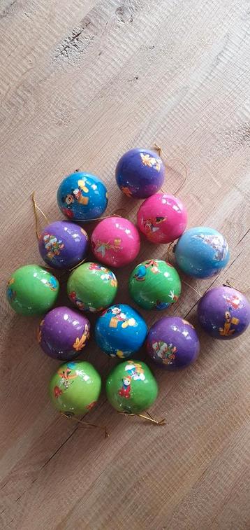 Vintage Disney Kerstballen Set (15 stuks) beschikbaar voor biedingen