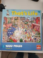 Puzzel thats life 1000 stukjes, Ophalen of Verzenden, Zo goed als nieuw