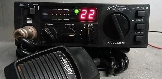 27mc Bakkie kaiser 22 kanaals., Telecommunicatie, Zenders en Ontvangers, Zo goed als nieuw, Ophalen of Verzenden