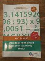 E. Kloet - Werkboek kennisbasis rekenen-wiskunde PABO, Boeken, E. Kloet; N. Wolzak; R. Moraal; Erasmus Education, Ophalen of Verzenden