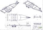 Boottrailer Vlemmix 6 -7 m tandemas 2025!, Watersport en Boten, Ophalen, Info@zaanstadmetaalwerken.nl, 1500 tot 3000 kg, 6 tot 9 meter