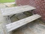 Picknick tafel, Verzenden, Zo goed als nieuw, Rechthoekig, Hout