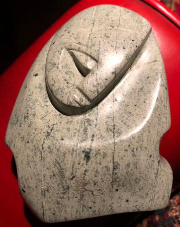 Abstracte Sculptuur - Serpentijn -C.Guwu (Lonely) beschikbaar voor biedingen
