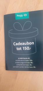 Cadeaubon Pearle, Tickets en Kaartjes, Eén persoon, Cadeaubon