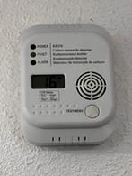 CO Koolmonoxide melder detector sensor wit, Doe-het-zelf en Verbouw, Alarmsystemen, Ophalen of Verzenden, Zo goed als nieuw, Detector, Sensor of Melder
