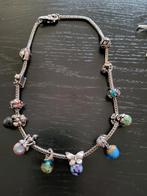 Trollbeads collier compleet met retired beads., Ophalen of Verzenden, Zo goed als nieuw, Zilver, Zilver