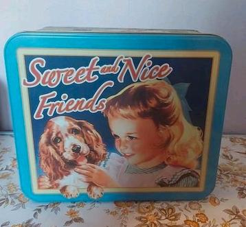 Koek blik beschikbaar voor biedingen