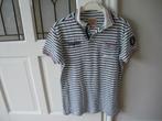 leuk wit blauw gestreept polo shirt korte mouw vingino smal, Kleding | Heren, T-shirts, Ophalen of Verzenden, Zo goed als nieuw