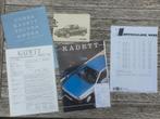 folder Opel Kadett 1989, Opel, Zo goed als nieuw, Opel, Ophalen of Verzenden