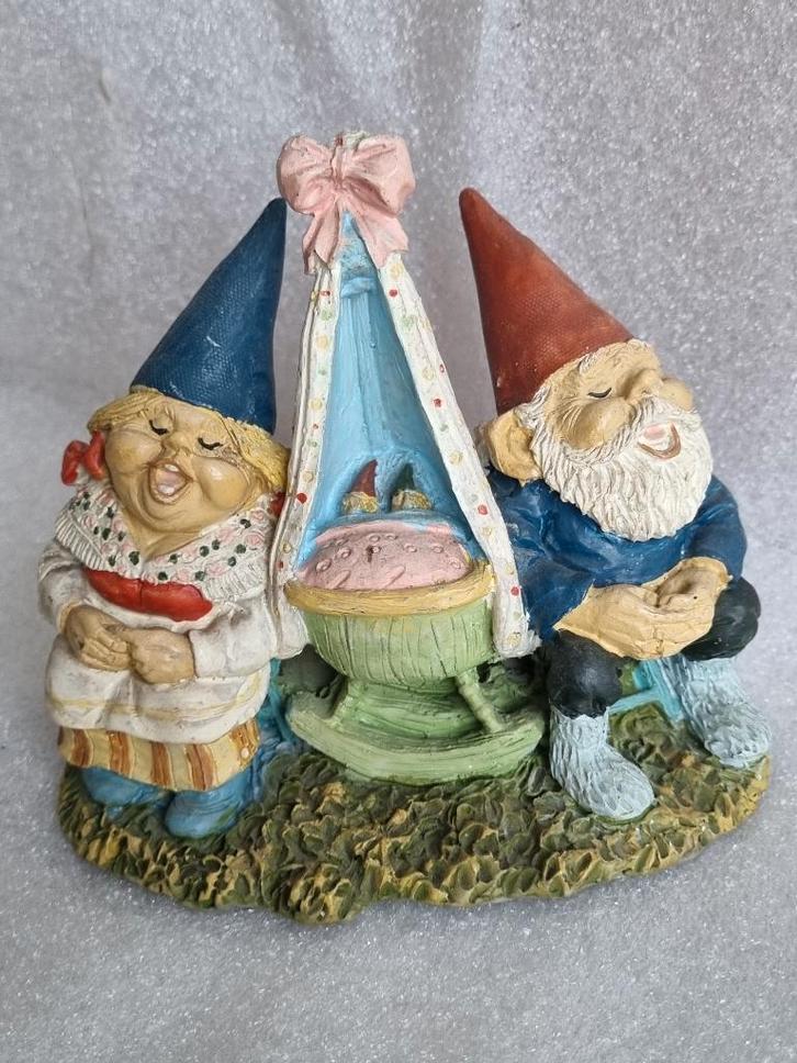 David de kabouter / Rien Poortvliet, Verzamelen, Beelden en Beeldjes, Gebruikt, Overige typen, Ophalen of Verzenden