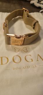 DOGA Hondenhalsband - Halsband - Beige - Rosé, Ophalen of Verzenden, Zo goed als nieuw