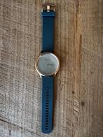 Garmin Vivomove HR Smartwatch rosegoud / blauw, Gebruikt, Garmin vivomove, Blauw, Ophalen of Verzenden