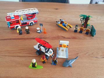 Lego City 3 sets - 60107, 60157 en 60163 beschikbaar voor biedingen