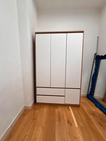 Kleding kast BILLUND hout wit JYSK 2 meter