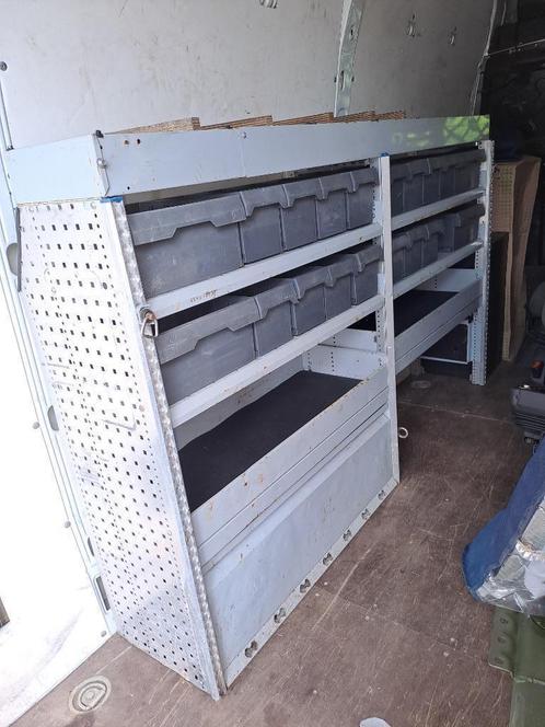 Bestelwagen interieur Sortimo 2 +1,2m L+ Heuer bankschroef, Auto-onderdelen, Interieur en Bekleding, Gebruikt, Ophalen