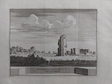 46 / Huis te Oostvoorn land van Vooren en Putten Gravure beschikbaar voor biedingen