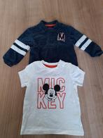 Mickey vest en tshirt Maat 68, Kinderen en Baby's, Babykleding | Maat 68, C&A, Ophalen of Verzenden, Jongetje of Meisje, Zo goed als nieuw