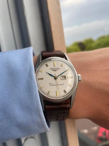 1950’s Longines Silver arrow beschikbaar voor biedingen