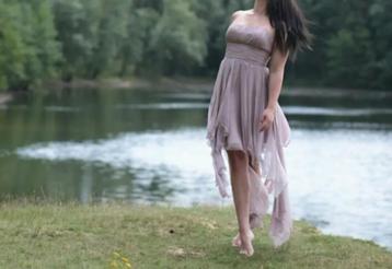 Roze jurk Juju & Christine maat 38, mediumlang beschikbaar voor biedingen