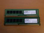 Dimm DDR3 2x 8Gb PC3-12800 ECC, Computers en Software, RAM geheugen, DDR3, Ophalen of Verzenden, Zo goed als nieuw, Desktop