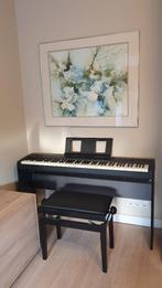 Digitale piano Yamaha P-45 (onderstel, pianokruk en pedaal), Muziek en Instrumenten, Piano's, Ophalen, Zwart, Digitaal, Zo goed als nieuw