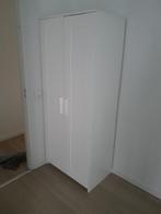 Kledingkast wit, Huis en Inrichting, Kasten | Kledingkasten, Ophalen, Gebruikt, Klassiek, landelijk, 50 tot 100 cm