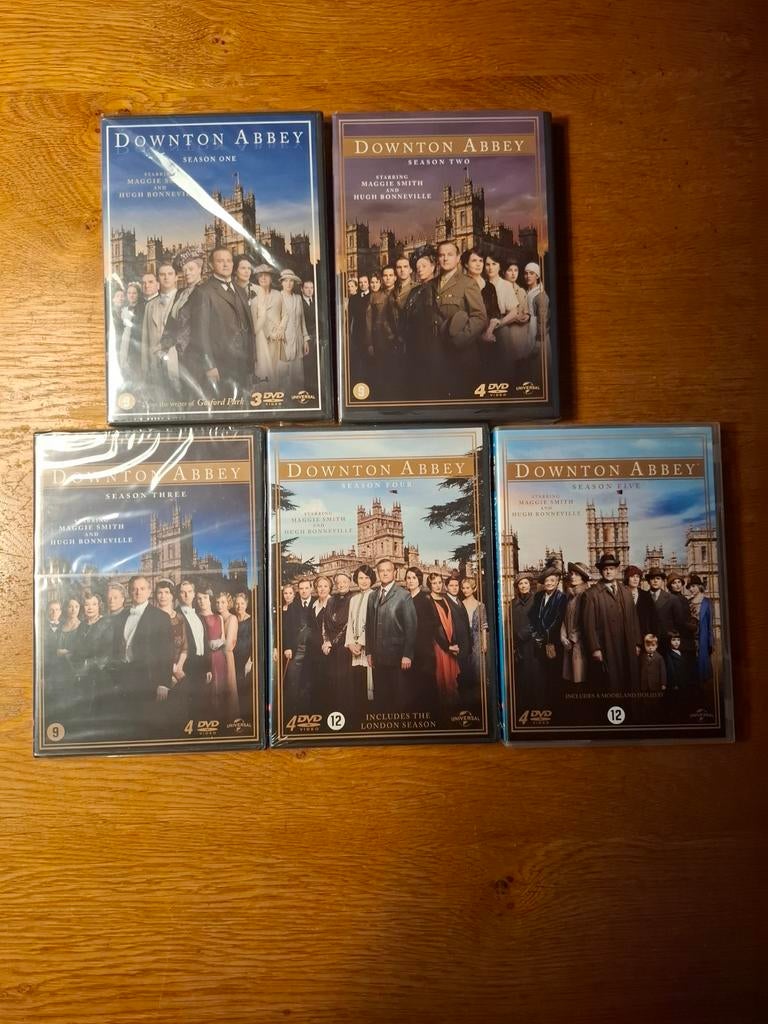 Downton Abbey Seizoen 1-5 DVD Boxset, Boxset, Drama, Ophalen of Verzenden, Zo goed als nieuw