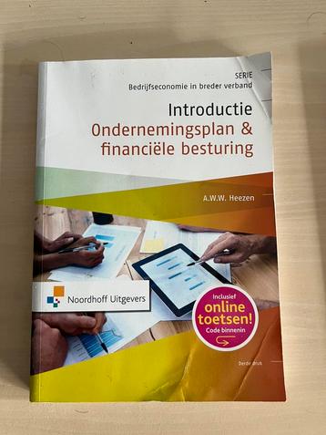 Introductie ondernemingsplan & financiele besturing beschikbaar voor biedingen