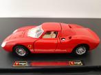 Bburago Ferrari rood 250 Le Mans 1965 NIEUW, Ophalen of Verzenden, Nieuw, Auto, Bburago