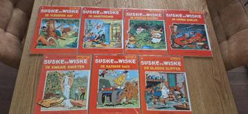 7x Suske en Wiske met bijlage o.a de kaartendans beschikbaar voor biedingen