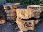 Hele grote houten schijven voor tafels te maken of haardhout, Blokken, Ophalen, 6 m³ of meer, Overige houtsoorten
