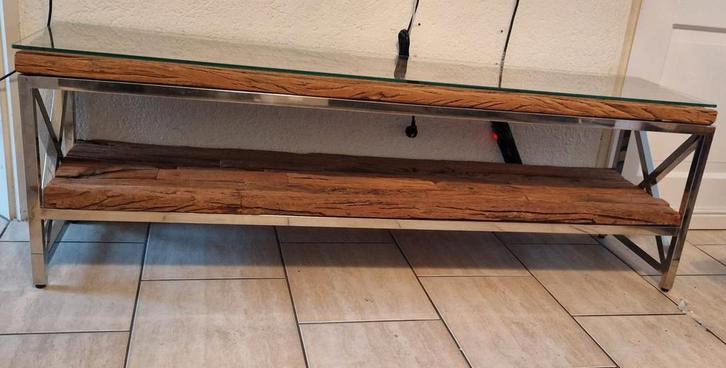 Richmond TV Meubel - Stijlvol & Uniek, Huis en Inrichting, Kasten | Televisiemeubels, Zo goed als nieuw, Minder dan 100 cm, 150 tot 200 cm