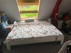 Auping Auronde 200x200x34,5 cm, Ophalen, Wit, Tweepersoons, 180 cm