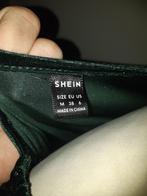 Groene fluwelen jurk met glitter maat M shein, Ophalen of Verzenden, Groen