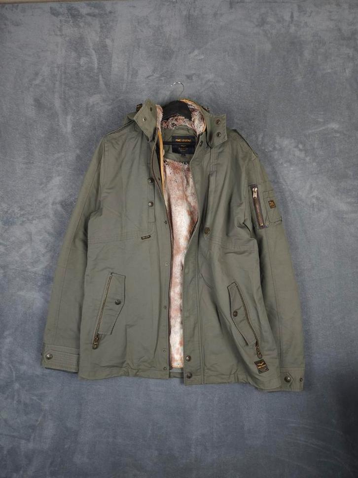 PME Legend Snowpack Jas Winterjas XXL Groen Pall Mall, Kleding | Heren, Jassen | Winter, Zo goed als nieuw, Overige maten, Groen