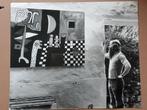 Fotograaf J.S.Lewinski portretfoto Allan Davie jaren 70, Antiek en Kunst, Kunst | Tekeningen en Foto's, Verzenden