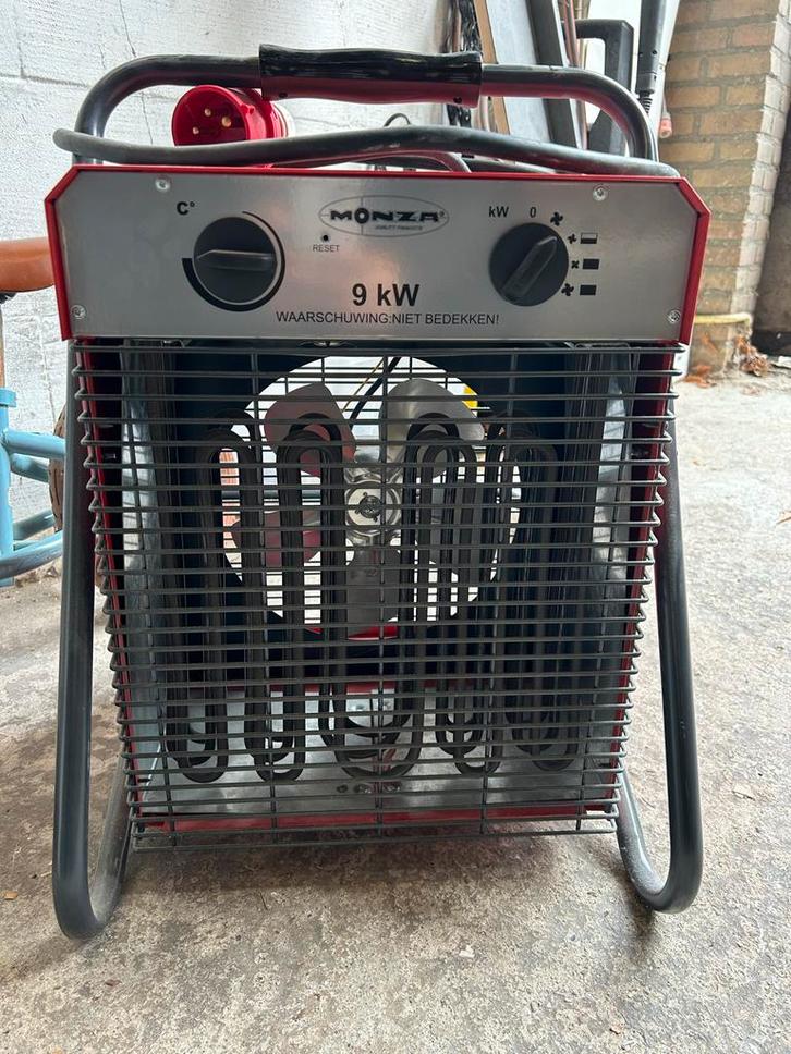 Krachtstroom Warmtekanon - Scherpe Prijs!, Doe-het-zelf en Verbouw, Verwarming en Radiatoren, Gebruikt, Kachel, 800 watt of meer