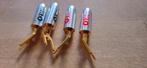 Zware Vergulde Spades XLO Connectors tot 9mm cable, Audio, Tv en Foto, Audiokabels en Televisiekabels, Ophalen of Verzenden, Nieuw