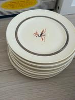 10 stuks noorse vintage (porseleinen?) gebaks bordjes, Ophalen